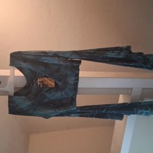 Katya Moon Dyes Tie-Dye Top Bell Sleves